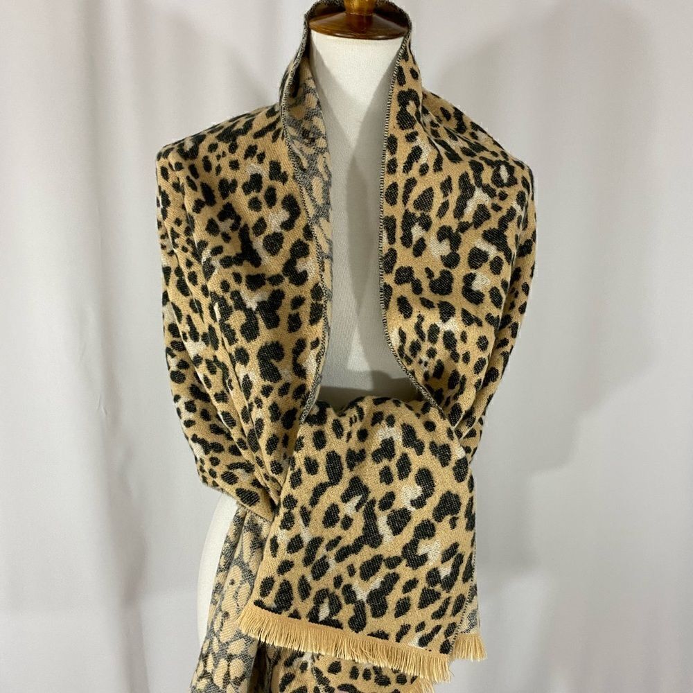 GAP Animal Print Scarf Wrap